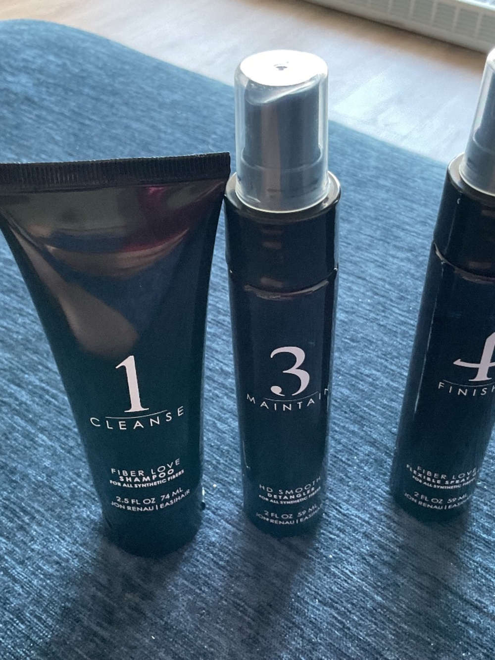 Jon Renau Easihair 3 Piece Hair Products New!